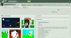 Desktop Screenshot of deidarasabsoluteluvr.deviantart.com