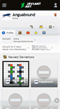 Mobile Screenshot of anguabound.deviantart.com