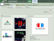 Tablet Screenshot of dr-driscoll.deviantart.com