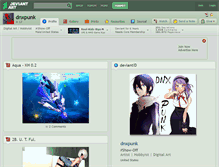 Tablet Screenshot of dnxpunk.deviantart.com