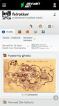 Mobile Screenshot of felrokker.deviantart.com