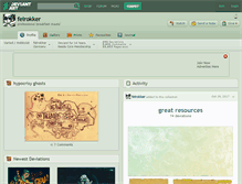 Tablet Screenshot of felrokker.deviantart.com