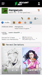 Mobile Screenshot of mangaeyes.deviantart.com