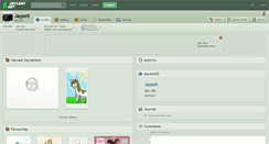 Desktop Screenshot of jaypelt.deviantart.com