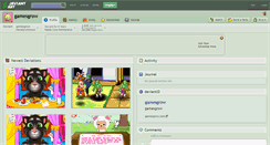 Desktop Screenshot of gamesgrow.deviantart.com