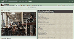 Desktop Screenshot of offering.deviantart.com