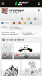Mobile Screenshot of corysprague.deviantart.com