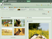 Tablet Screenshot of msadrenaline.deviantart.com