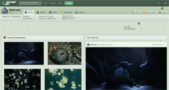 Desktop Screenshot of mckronic.deviantart.com