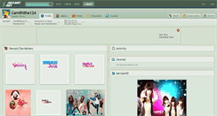 Desktop Screenshot of camilhitha124.deviantart.com