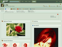 Tablet Screenshot of l-nay.deviantart.com