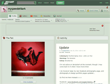 Tablet Screenshot of myspeedofdark.deviantart.com