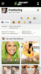 Mobile Screenshot of freefeeling.deviantart.com