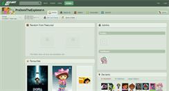 Desktop Screenshot of prodoratheexplorer.deviantart.com