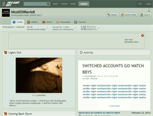 Tablet Screenshot of nicolioliravioli.deviantart.com