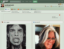 Tablet Screenshot of candysamuels.deviantart.com