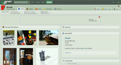 Desktop Screenshot of grund.deviantart.com