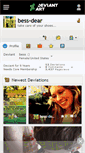 Mobile Screenshot of bess-dear.deviantart.com