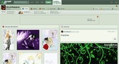 Desktop Screenshot of mrsjinkazama.deviantart.com