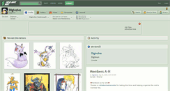 Desktop Screenshot of digivolve.deviantart.com