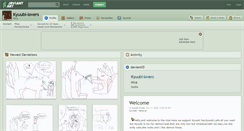 Desktop Screenshot of kyuubi-lovers.deviantart.com