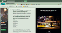 Desktop Screenshot of progressive-street.deviantart.com