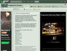 Tablet Screenshot of progressive-street.deviantart.com