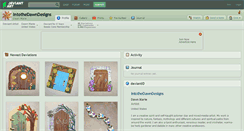 Desktop Screenshot of intothedawndesigns.deviantart.com