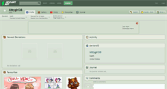 Desktop Screenshot of kittygirl38.deviantart.com