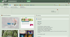 Desktop Screenshot of bizzy43.deviantart.com