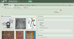 Desktop Screenshot of layoola.deviantart.com