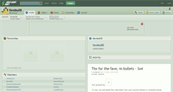 Desktop Screenshot of favebull8.deviantart.com
