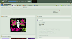 Desktop Screenshot of edwindaniel.deviantart.com