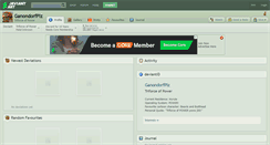 Desktop Screenshot of ganondorfplz.deviantart.com