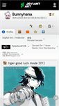 Mobile Screenshot of bunnyhana.deviantart.com