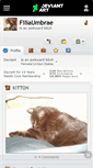 Mobile Screenshot of filiaumbrae.deviantart.com