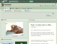 Tablet Screenshot of filiaumbrae.deviantart.com