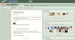 Desktop Screenshot of ouran-highschool.deviantart.com