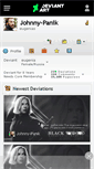 Mobile Screenshot of johnny-panik.deviantart.com