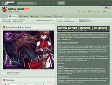 Tablet Screenshot of karosu-maker.deviantart.com