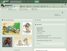 Tablet Screenshot of goamerica.deviantart.com