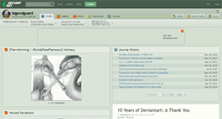 Desktop Screenshot of legendguard.deviantart.com