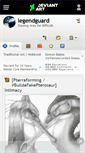 Mobile Screenshot of legendguard.deviantart.com