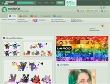 Tablet Screenshot of mouldycat.deviantart.com