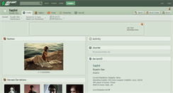 Desktop Screenshot of hazini.deviantart.com