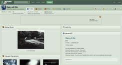Desktop Screenshot of diary-of-din.deviantart.com
