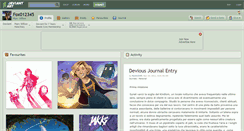 Desktop Screenshot of fox012345.deviantart.com