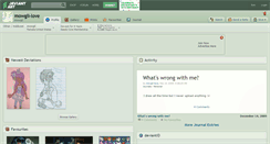 Desktop Screenshot of mowgli-love.deviantart.com