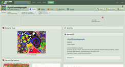 Desktop Screenshot of cityofthemolepeople.deviantart.com