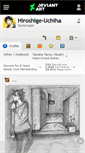 Mobile Screenshot of hiroshige-uchiha.deviantart.com